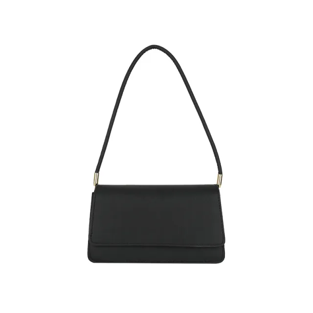 New Fashion Simple Western Style Shoulder Underarm Bag Black - Shop at LoveMi