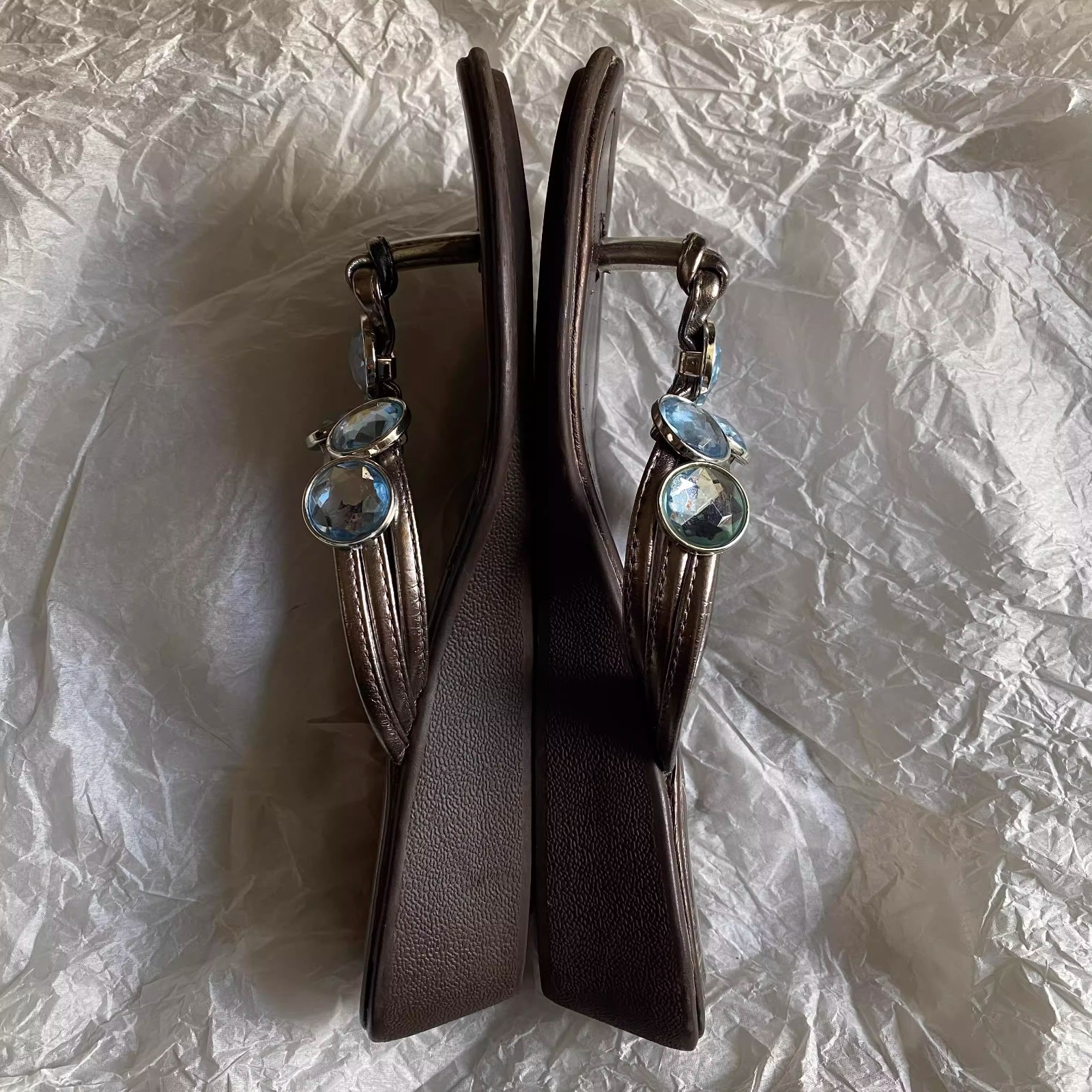 Slope Soled Flip Flops, picture 3 of 5