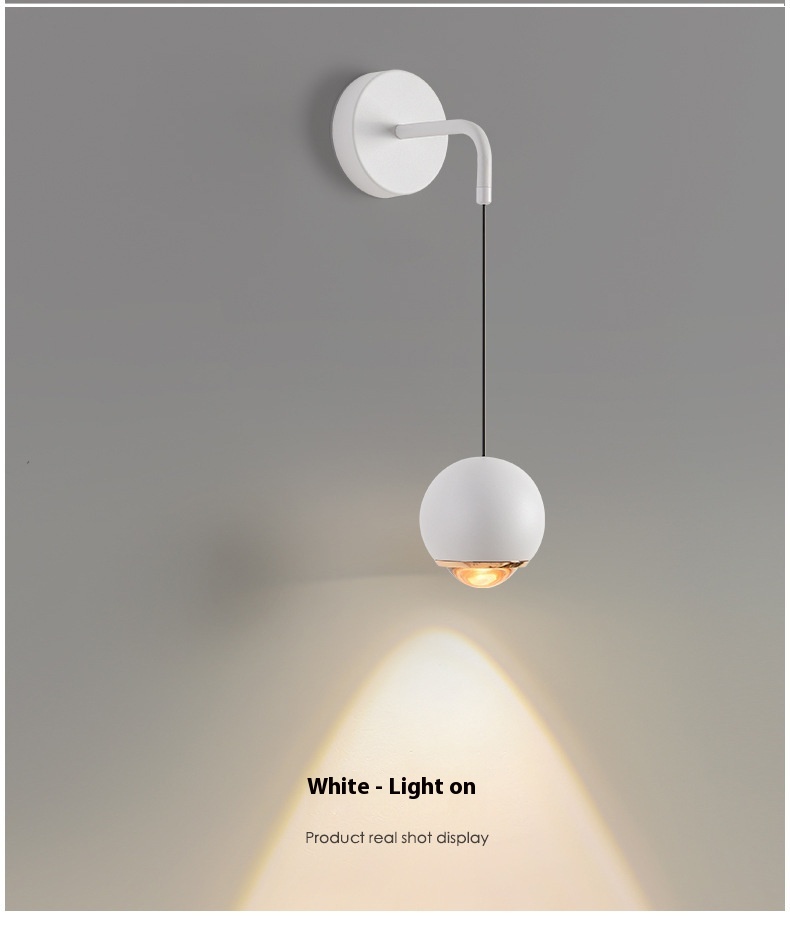 مصباح حائطي معلق لغرفة النوم الرئيسية الفاخرة