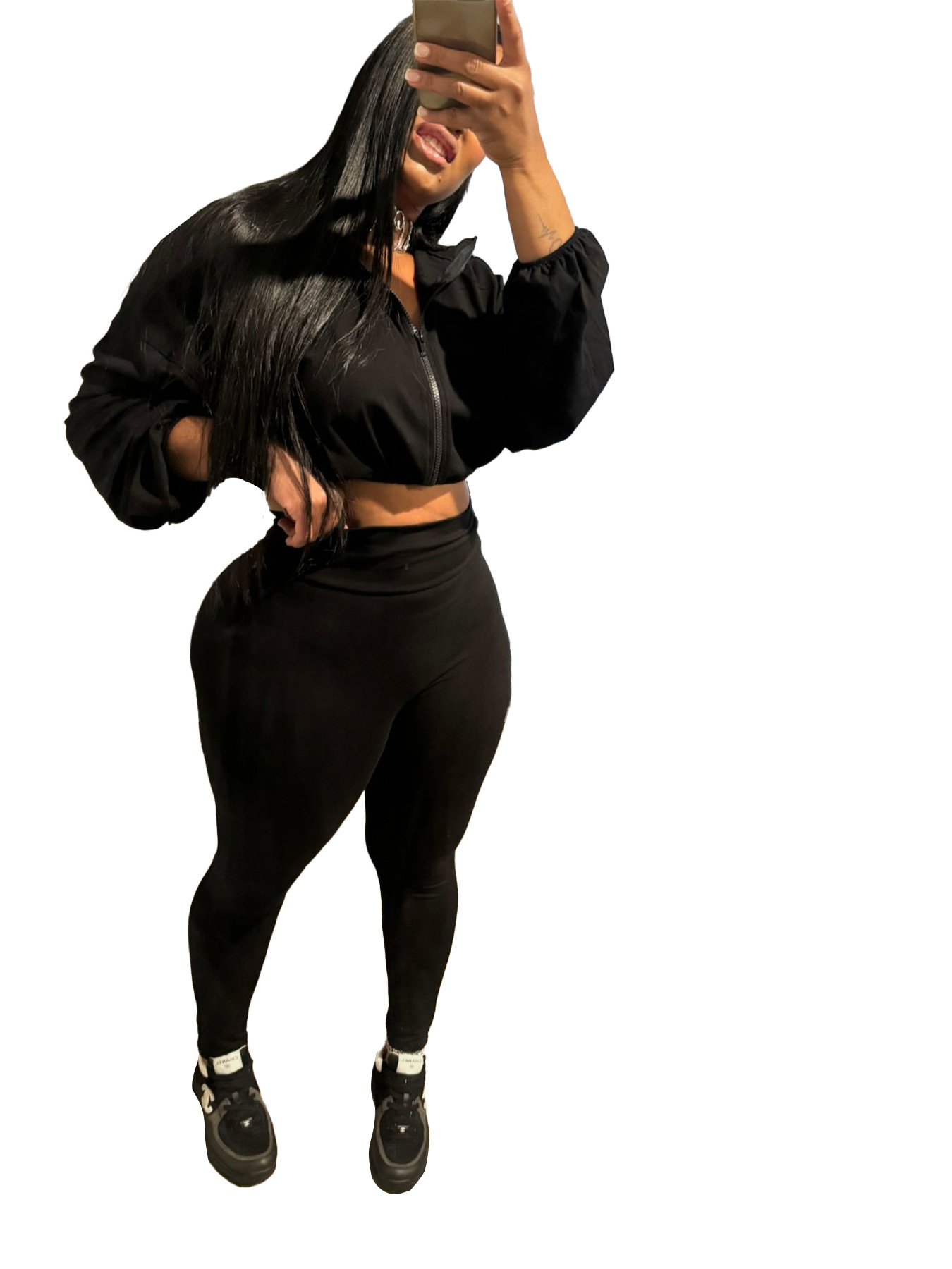 European And American-style Sexy Drawstring Waist Cinching Midriff-baring Tight... 9