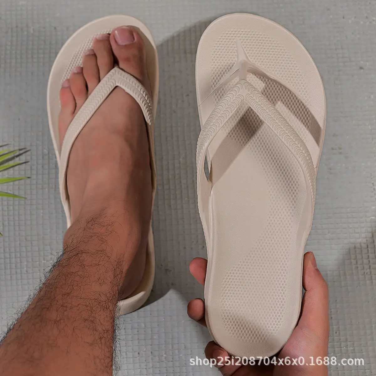 Cross-border New Mens EVA Flip-flops For Summer