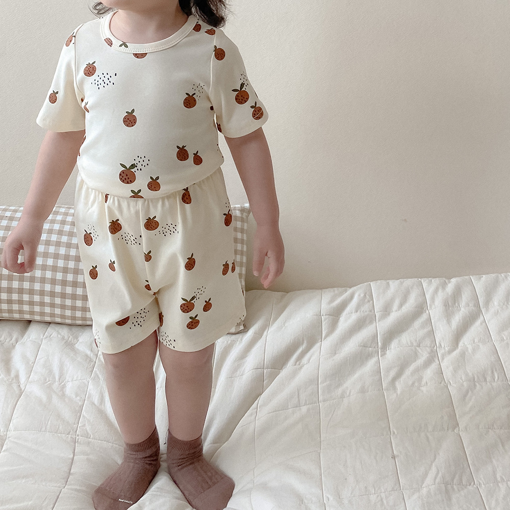 Summer Kids' Pajama Set Instagram-style For Girls