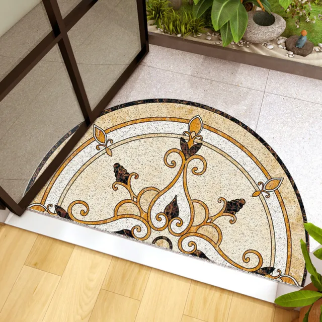 European And Flower Marble Floor Mat 4008 Marble Gothic Wire Ring - Shop at LoveMi