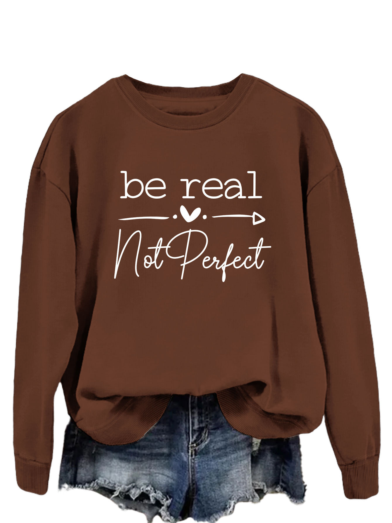 Brown White Sweatshirt Font