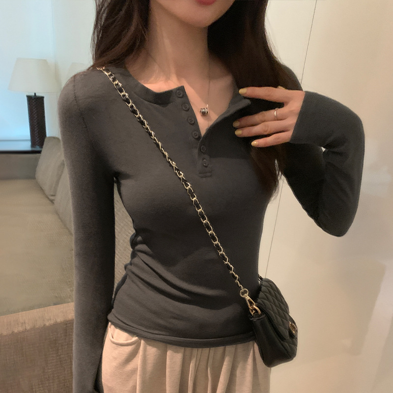 Women's Fashionable Casual Bottoming Shirt — product photo 8