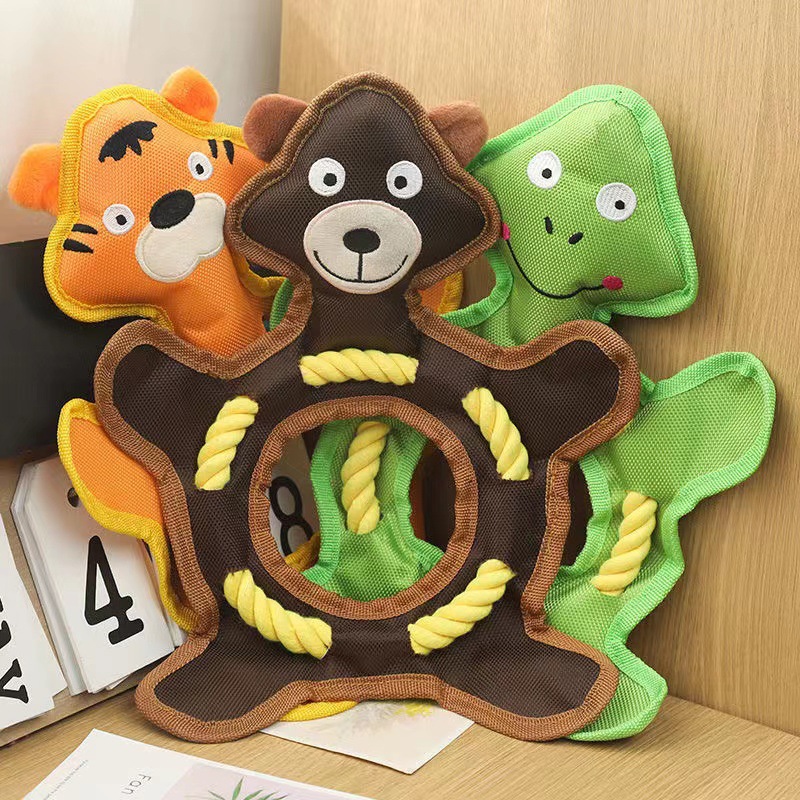 Plush Pet Toy Large, Medium And Small Dogs Cat Bone Tear-resistant Bite Sound Relieving Stuffy