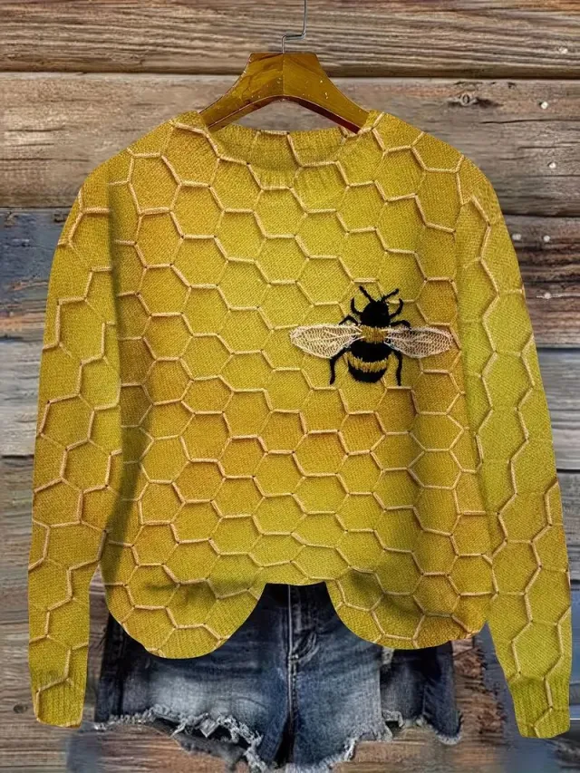 Men's 3D Printed Warm Leisure Winter Sweater Dffza5 - Shop at LoveMi
