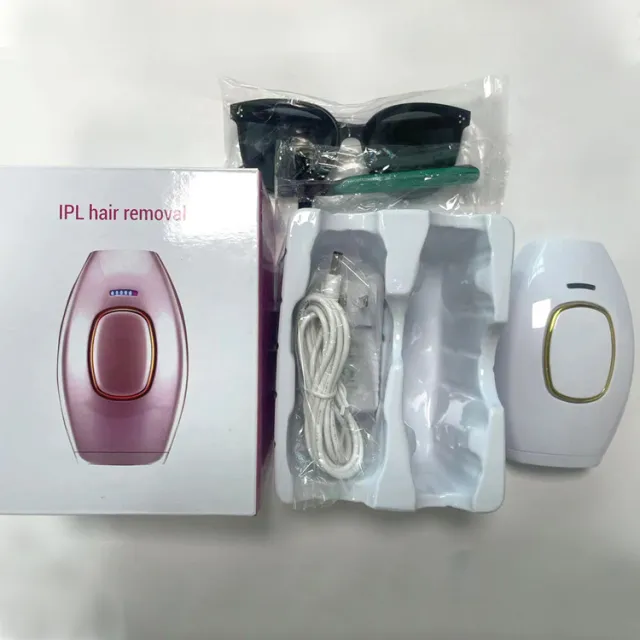 Household Whole Body Painless Laser Hair Removal Device White - Shop at LoveMi