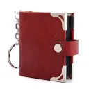 Dark Red Ribbon Buckle