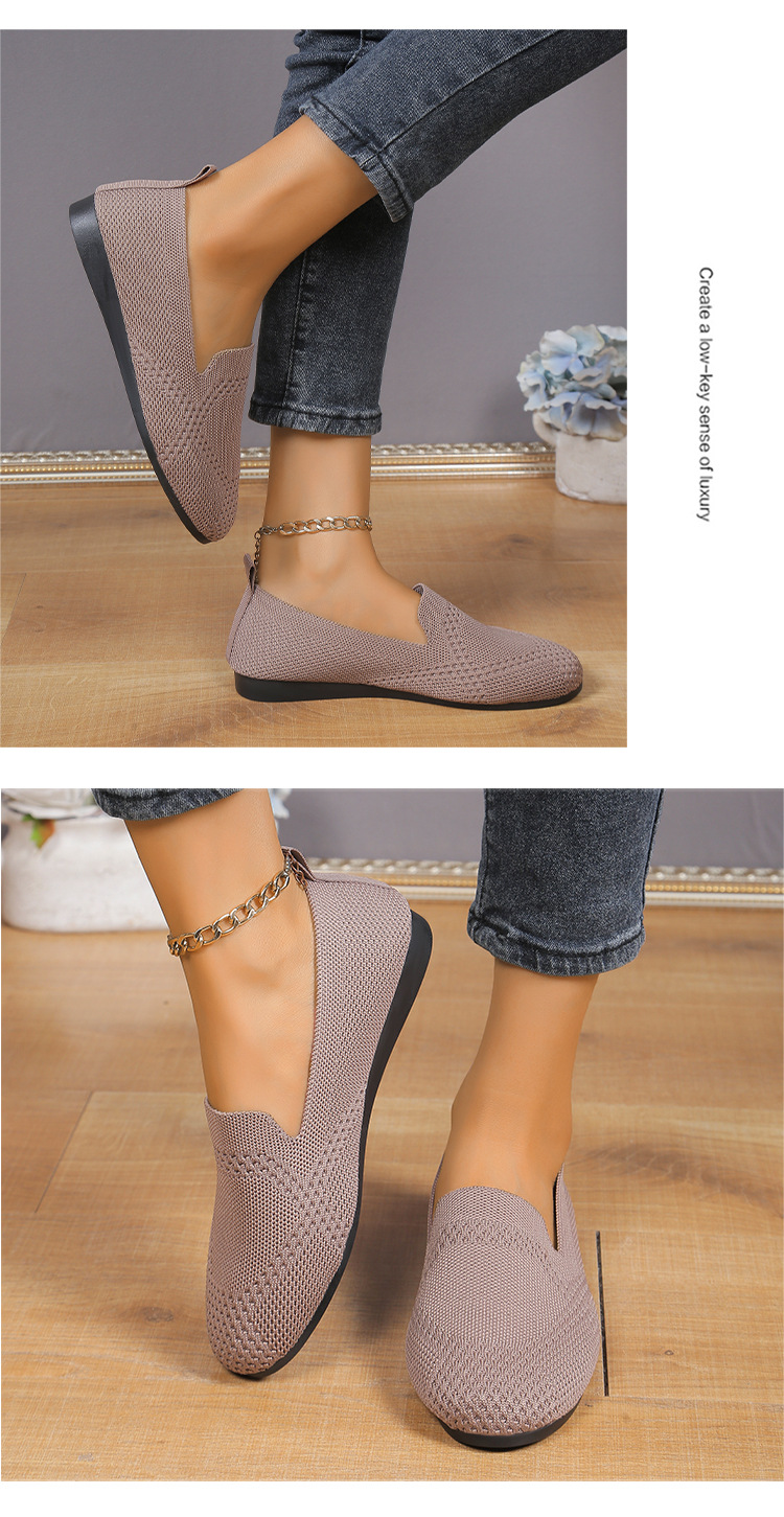 Flying Woven Slip-On Flats