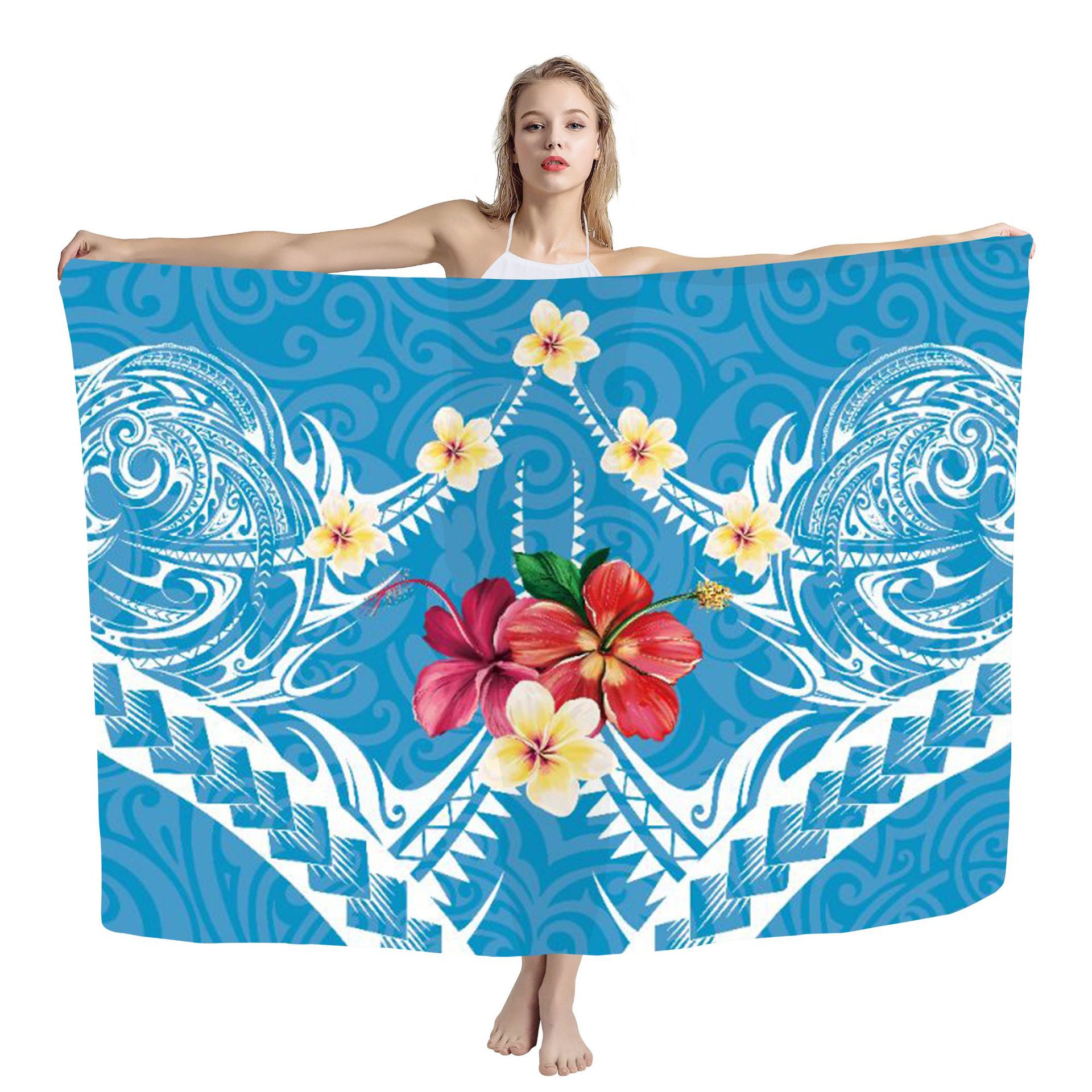 Cover Shawl Hawaiian Travel Beach Bath Towel Polynesian Seaside Quick drying Wrap Yarn Zrb02058 - Shop at LoveMi