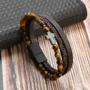 Brown Yellow Tiger Stone