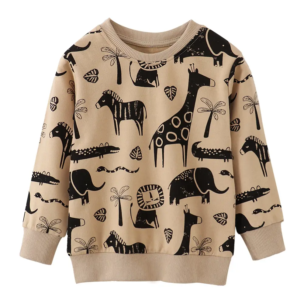 Autumn Winter Cotton Long Sleeve Sweatshirt Tops
