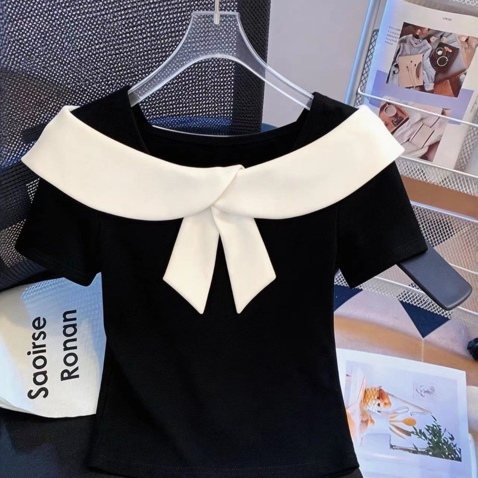 Affordable Luxury Versatile Short-sleeve T-shirt Top