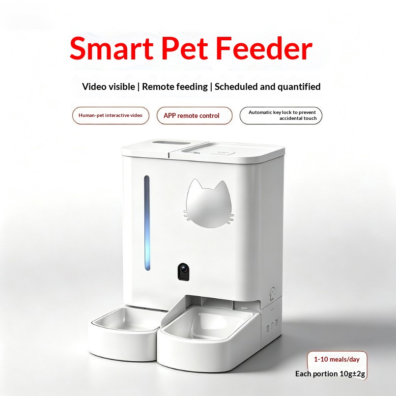 Distributeur intelligent de nourriture pour animaux de compagnie pour chats et