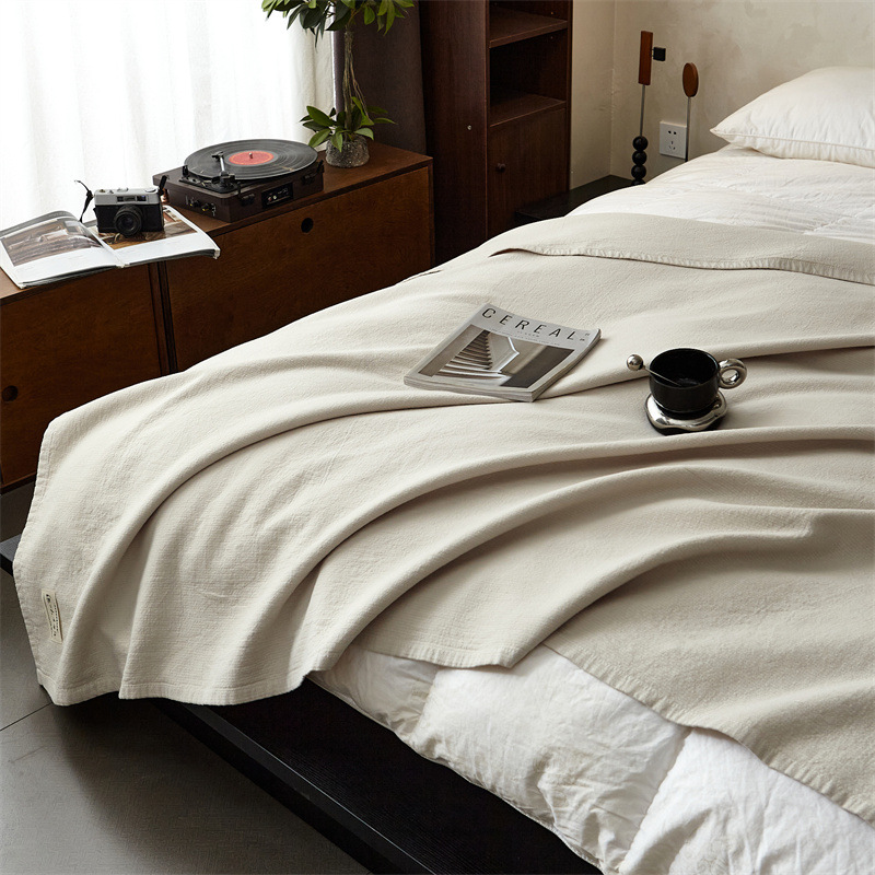 Nap Singledouble Air-conditioning Quilt Cotton-linen Throw