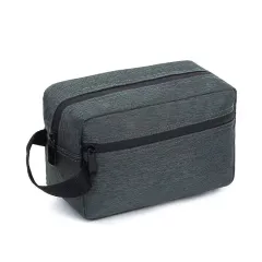 Oxford Cloth Waterproof Wash Multi-functional Portable Clutch Large Capacity Storage Bag - Navy Blue - View 1