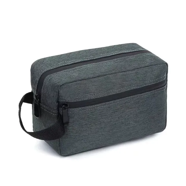 Oxford Cloth Waterproof Wash Multi functional Portable Clutch Large Capacity Storage Bag Navy Blue - Shop at LoveMi