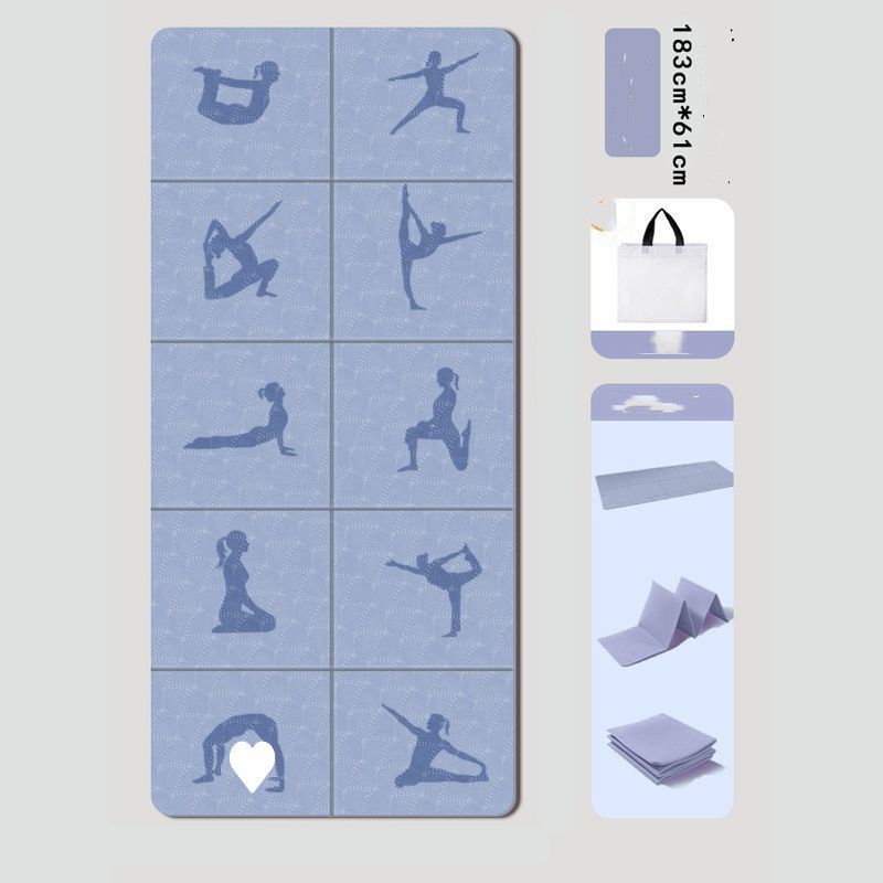 Yoga Figure Peace Blue