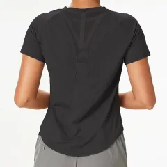 Yoga Nude Feel Loose Sports Top Women - Nude - View 1