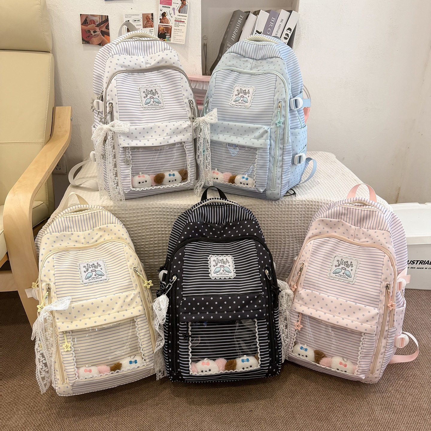 Stylish Backpack For Sweet Girls Perfect For Middle And High School 2