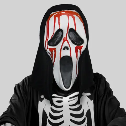 Scream Horror Mask Headgear Masquerade