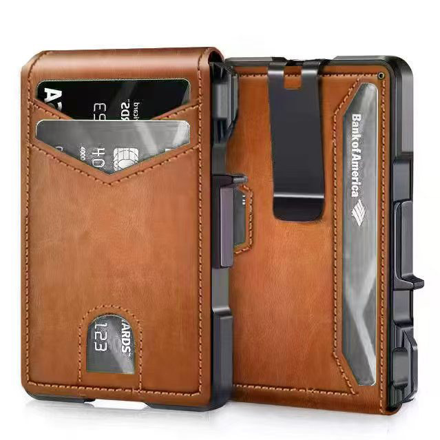 Carbon Fiber Cardholder Folding Wallet - Image 4