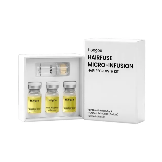 Hair Care Microneedle Roller Serum Hair Regrowth Kit - Shop at LoveMi