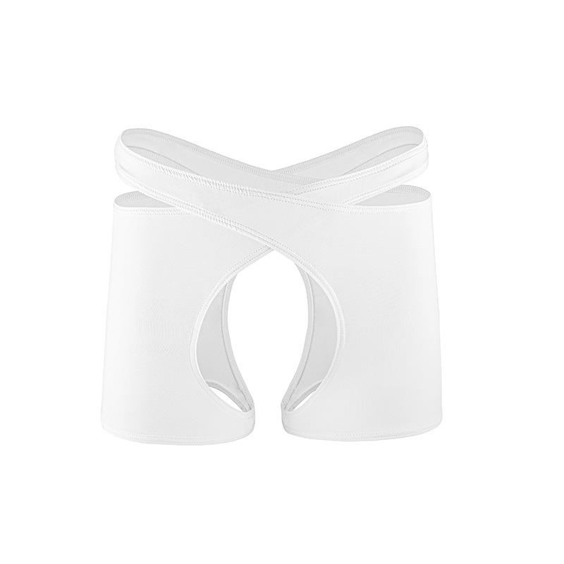 Mens Sexy Hollow-Out Lingerie Boxer Briefs