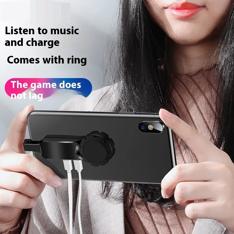 Creative Fastening Ring Charging Music Audio Adapter