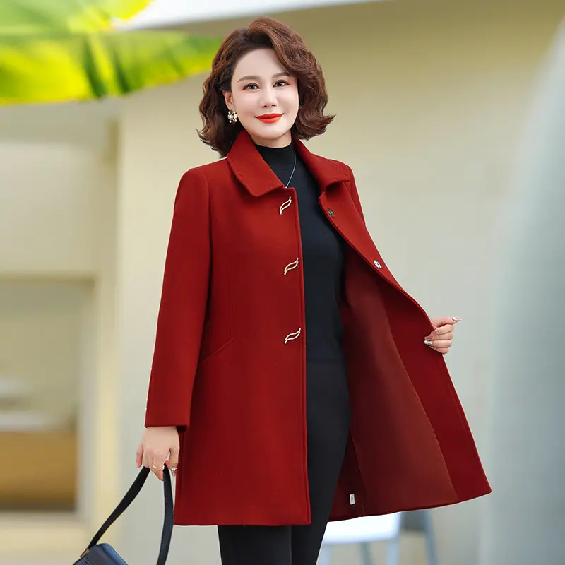 Mid-length Wool Blazer Designed Specifically