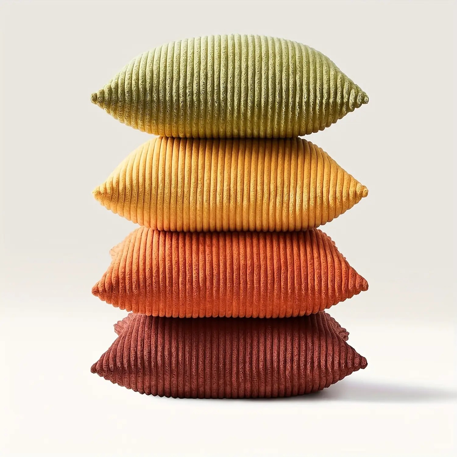 Corduroy Cushion Covers, Set of 4, picture 2 of 4