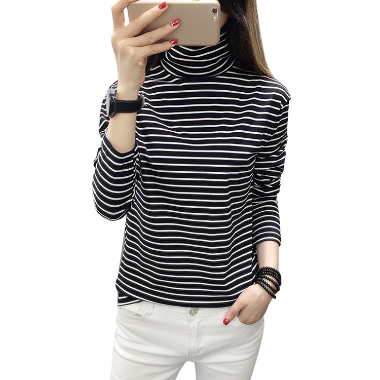 Women's Long-sleeved Hong Kong Style All-matching Top