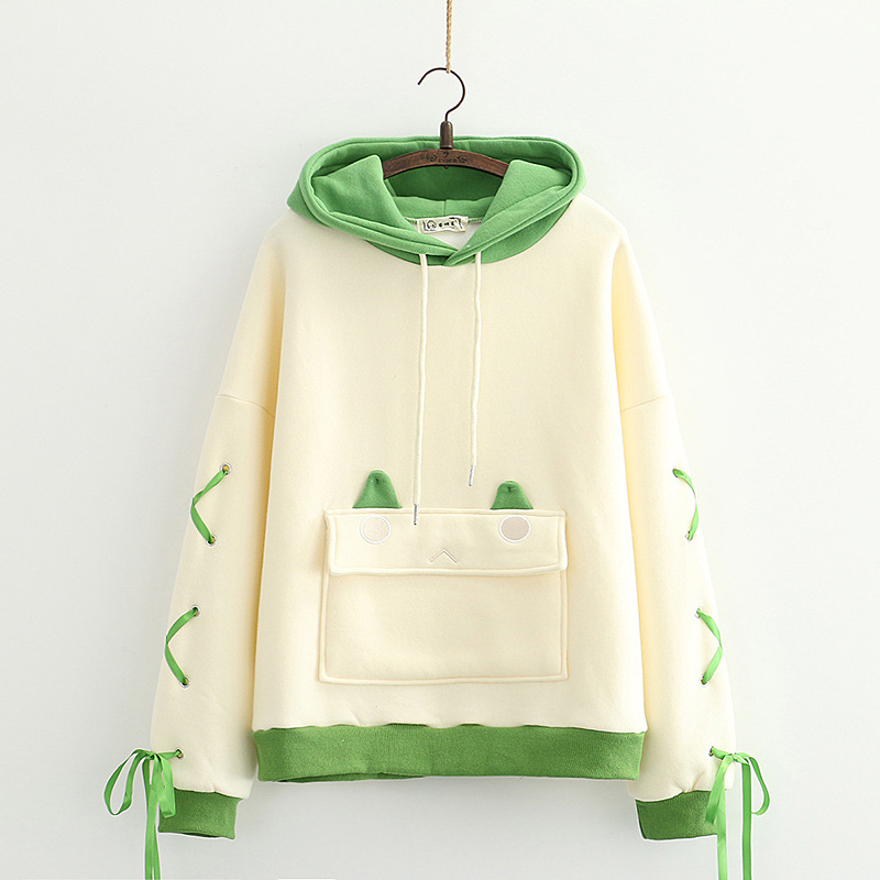 Title 6, Student Loose and Fleece Warm Hooded Sweater