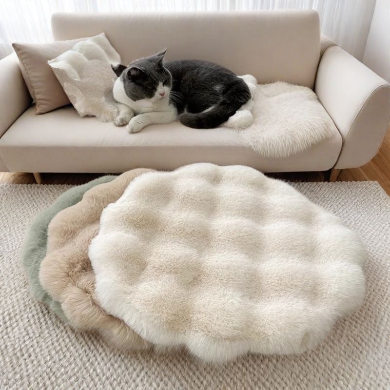 Plush Pet Pad Sleep Round Autumn And Winter Warm