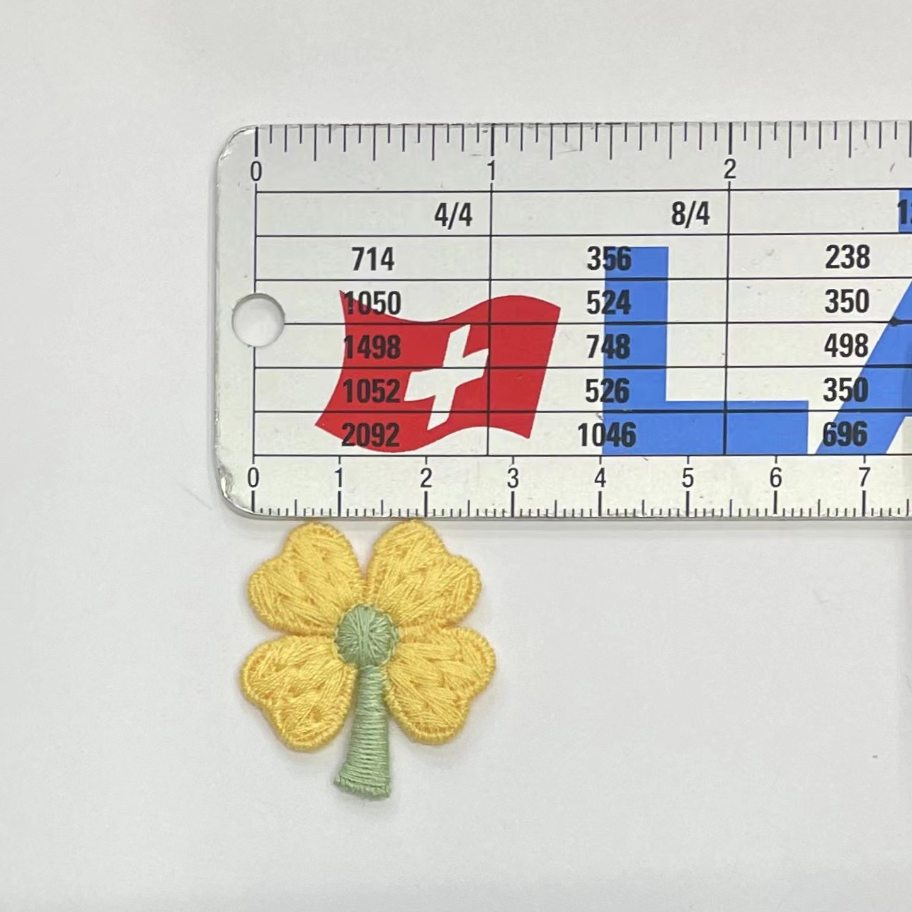 Four-Leaf Clover Embroidery Woven Small Flower Patch Cloth Sticker Accessories - Image 6