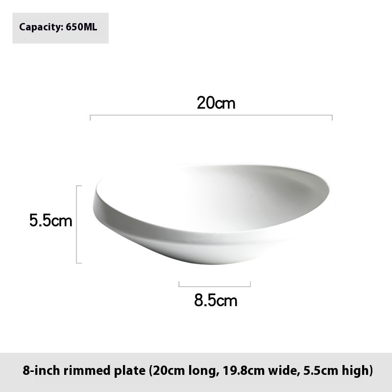 8inches Nest Edge Plate