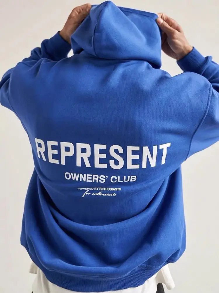 Loose Men's Couple Hooded Sweater