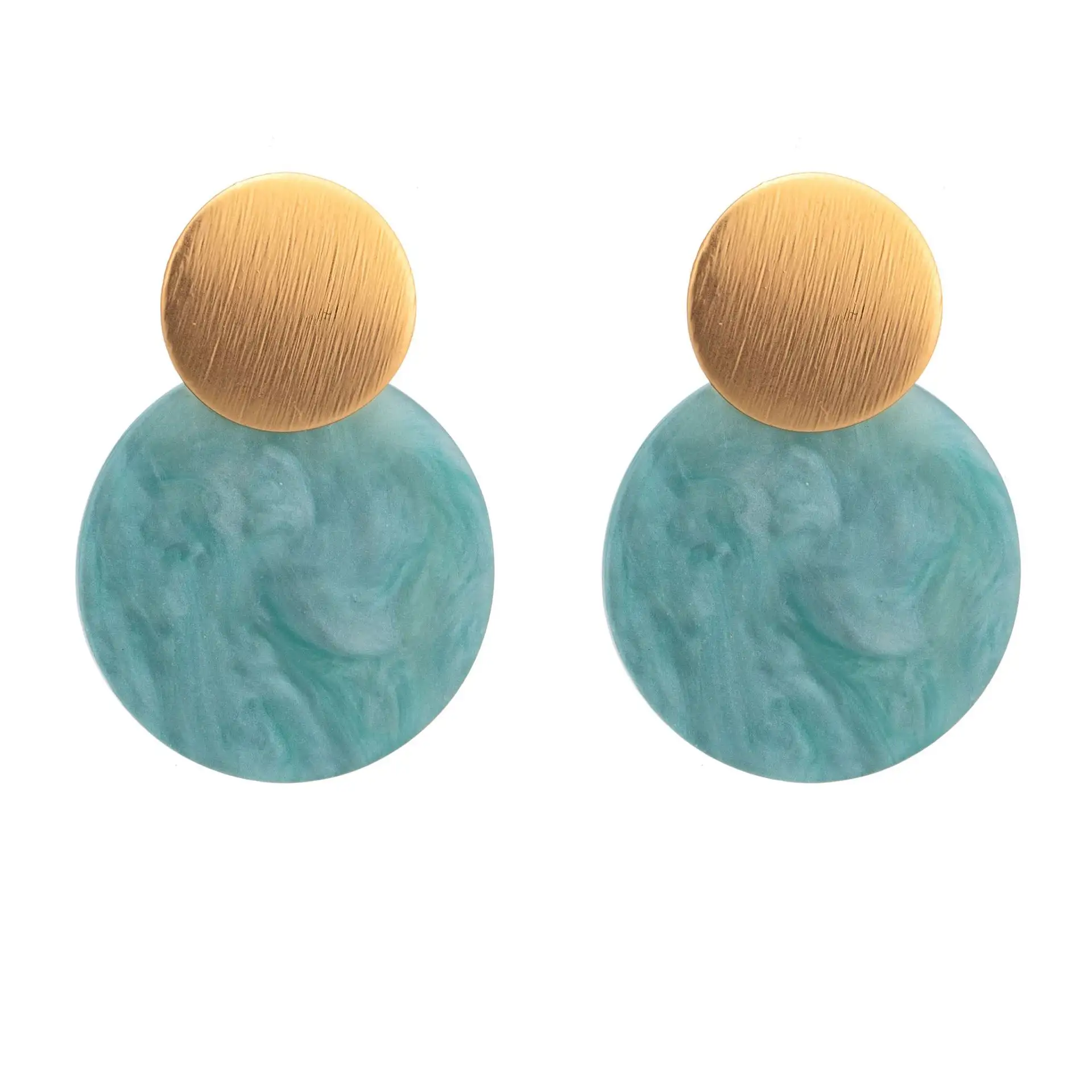 Fashionable Geometric and Acrylic Drop Earrings for Women