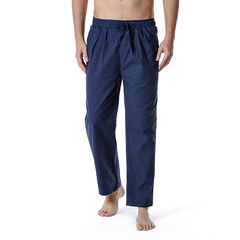 Non-stretch Cotton-linen Casual Regular-length Capri Pants For European And American Youth image 9