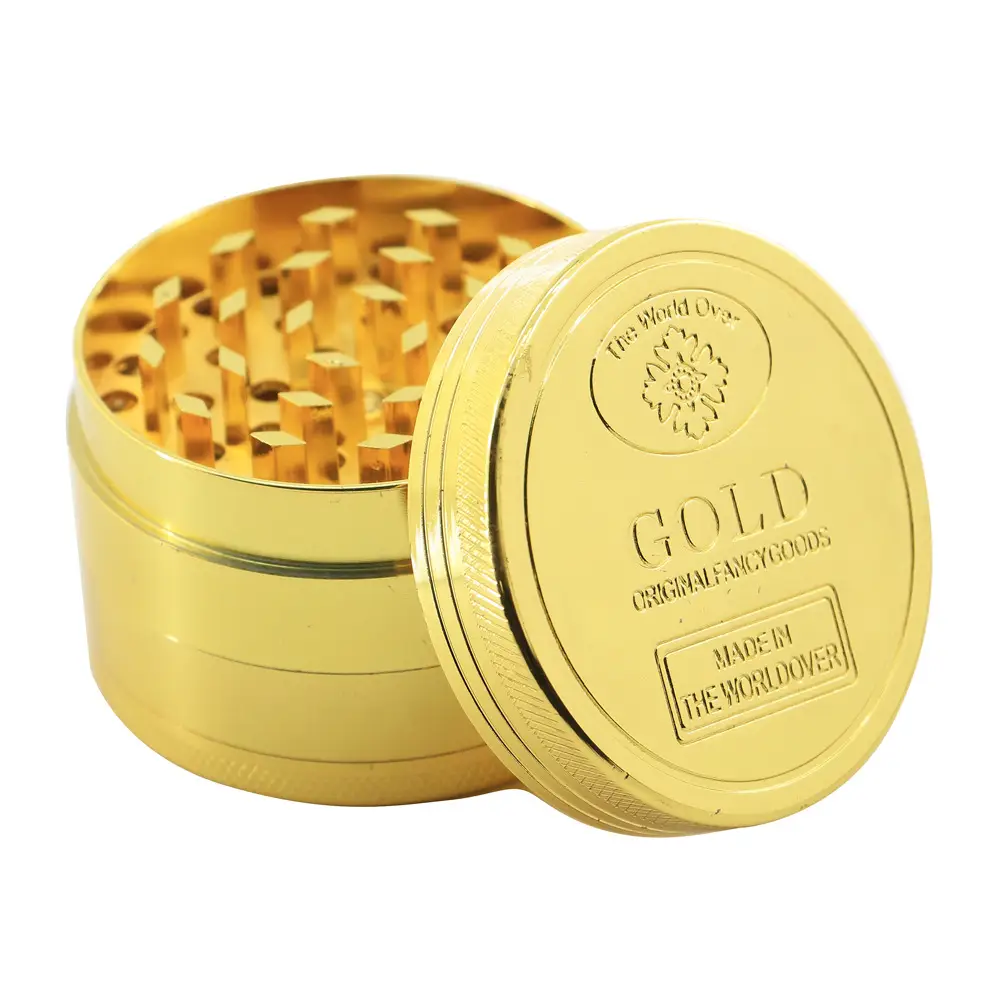 Minimalist Household Four Layer Zinc Alloy Grinder