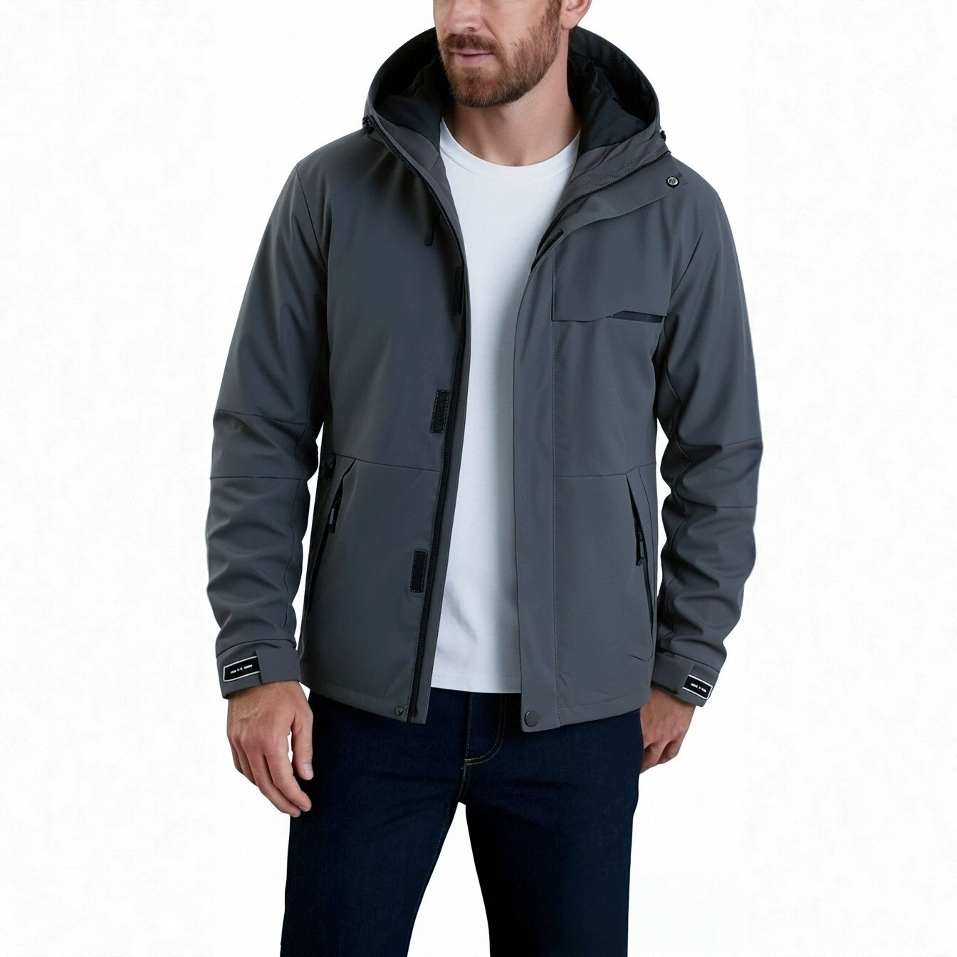 Loose-Fit Hooded Jacket, picture 8 of 8