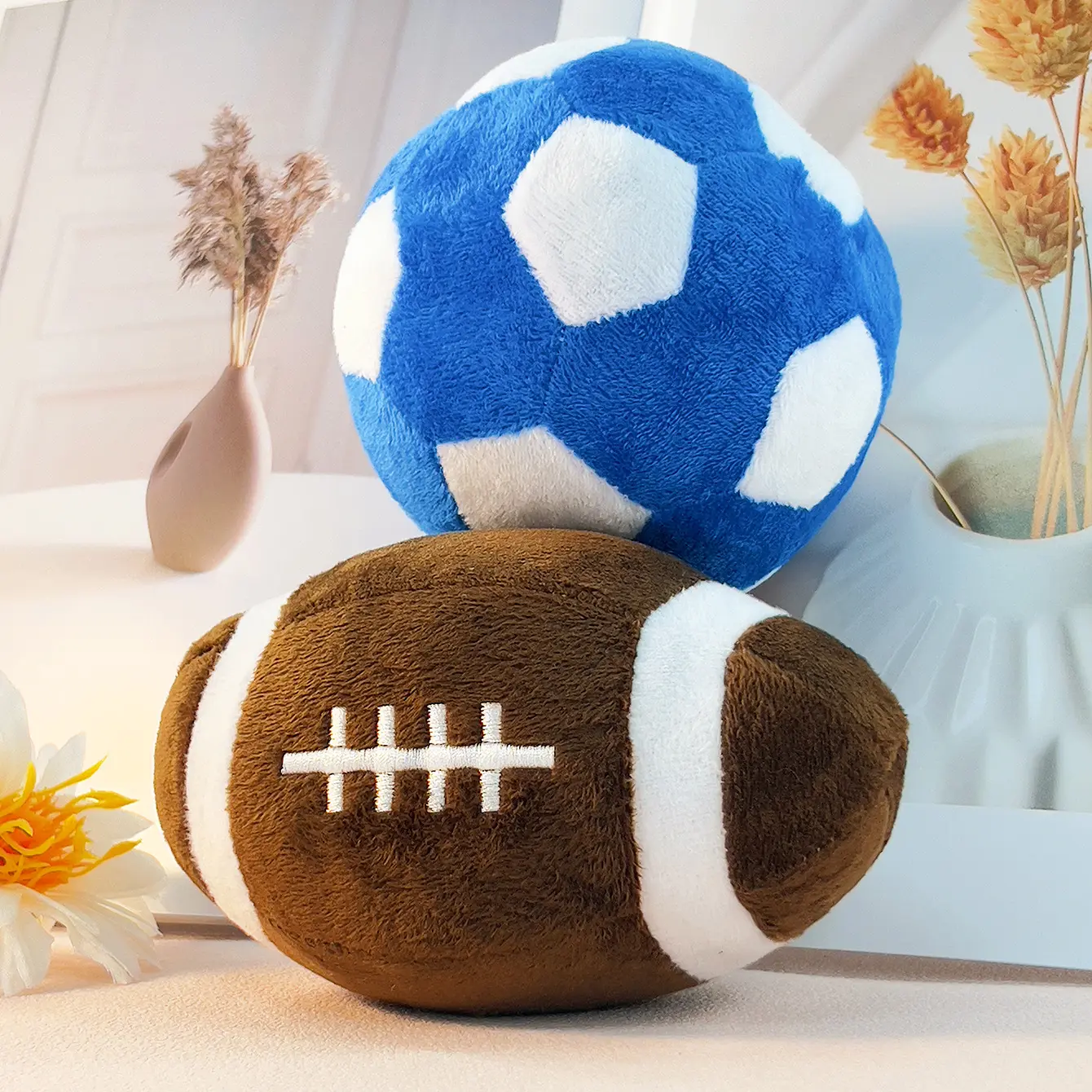 Football Rugby Interactive Puppy Training Toys Dog