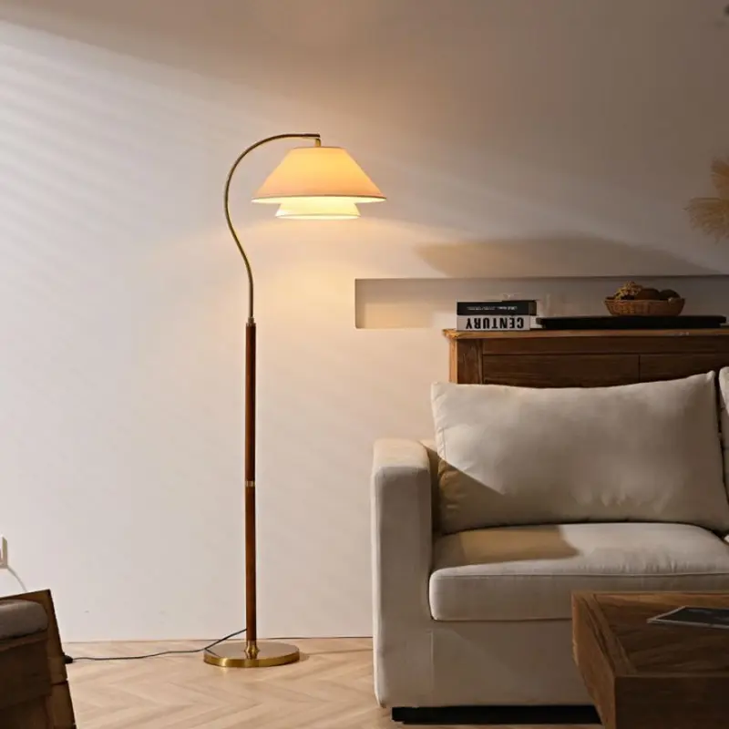 Living Room And Bedroom Floor Lamp Pleated