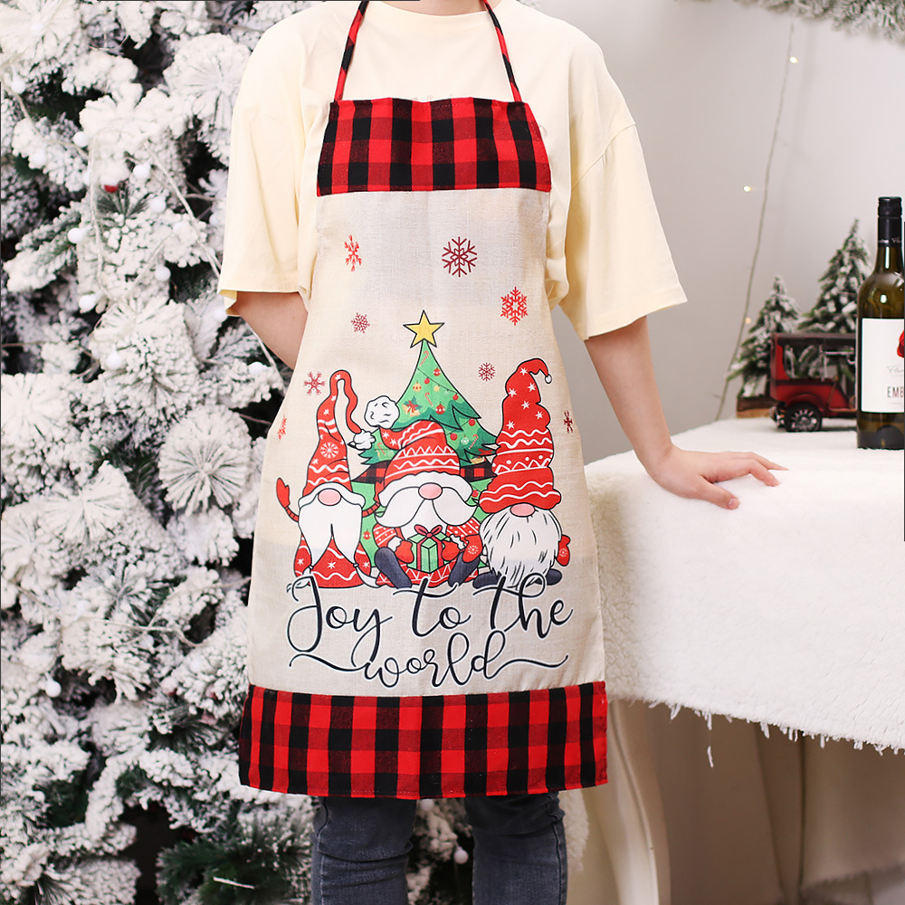 Striped Hat Forest Apron