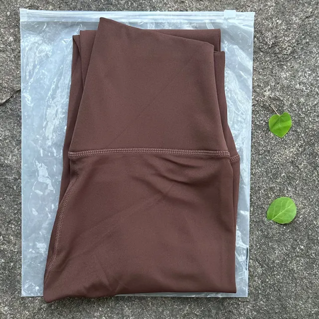 Casual Simple No Embarrassment Line Yoga Pants Chestnut - Shop at LoveMi