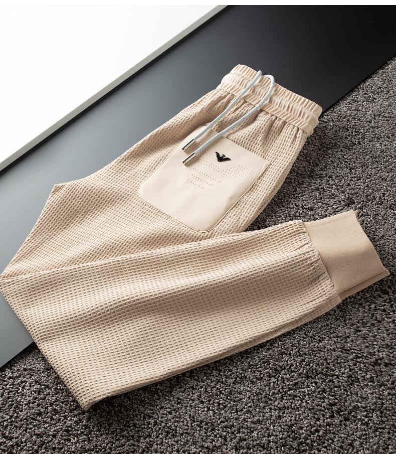 Spring And Autumn Thin Embroidery Sports Pants