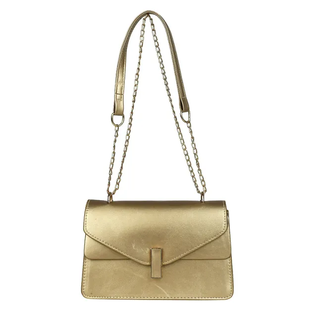 Women's Fashion Shoulder Messenger Bag Gold - Shop at LoveMi