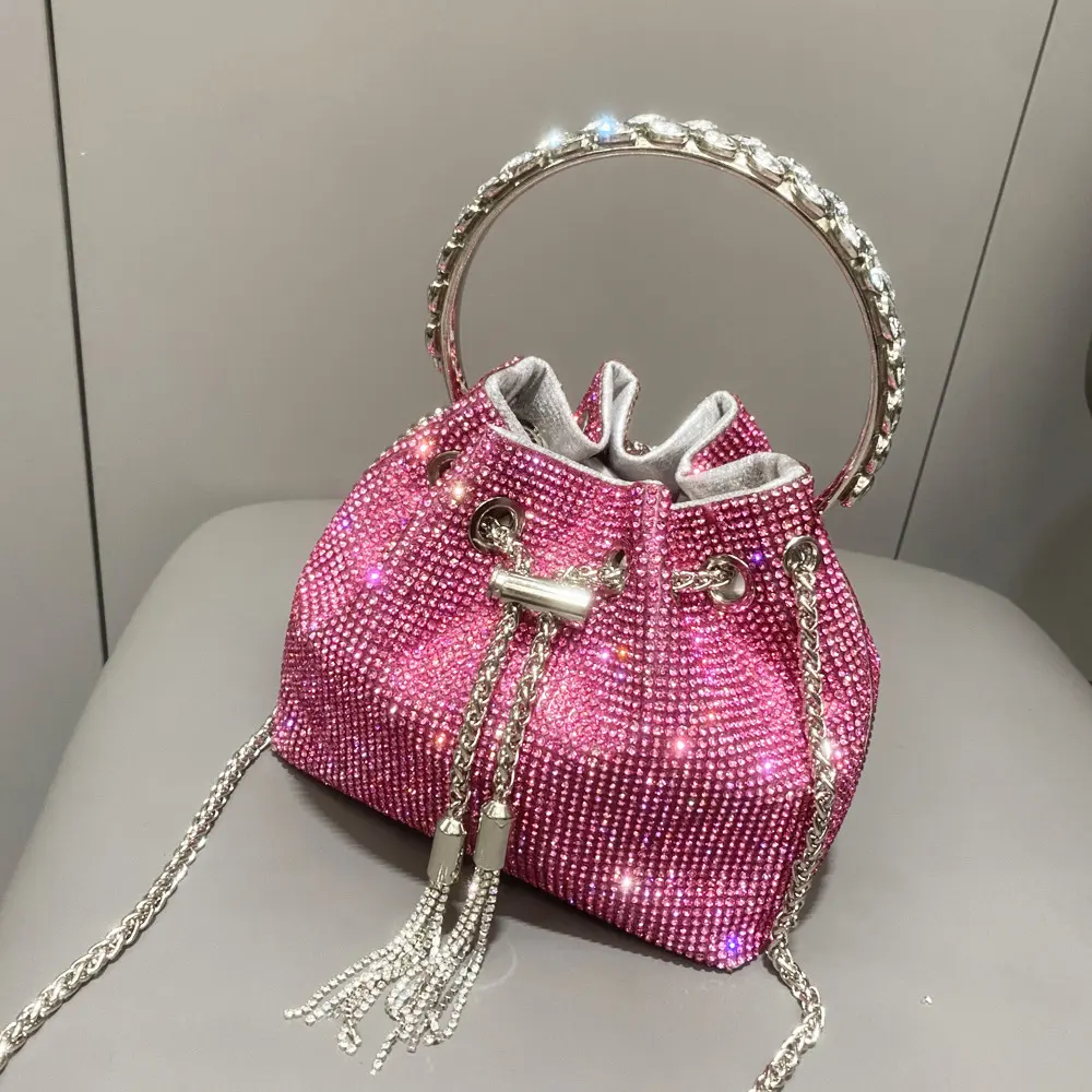 Shiny Diamond Handbag for Women