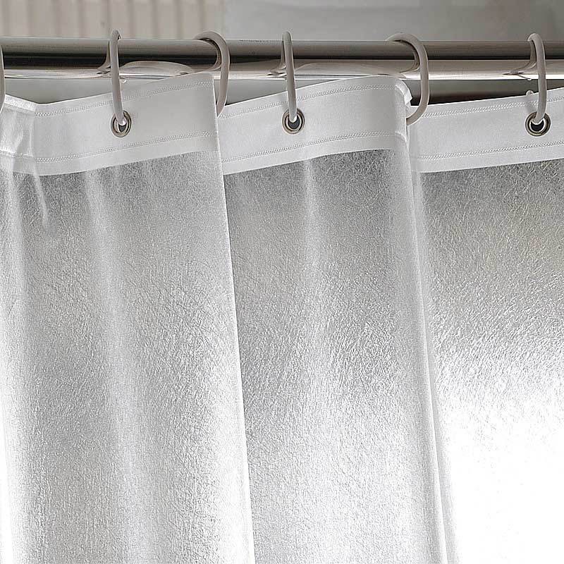 3D Water Cube Silk-Texture Waterproof Shower Curtain